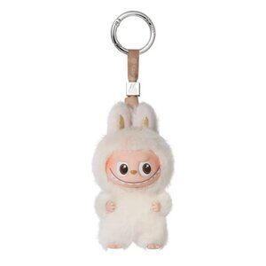 THE MONSTERS mini Labubu Pin for Love Series Vinyl Plush Pendant letter A